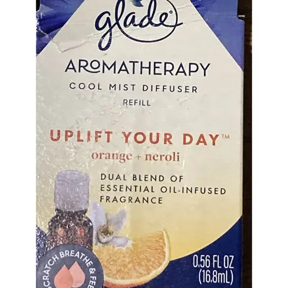 Glade Cool Mist Diffuser Refills, Find Clarity Lemongrass & Uplift Lot Of 6 - Picture 3 of 3